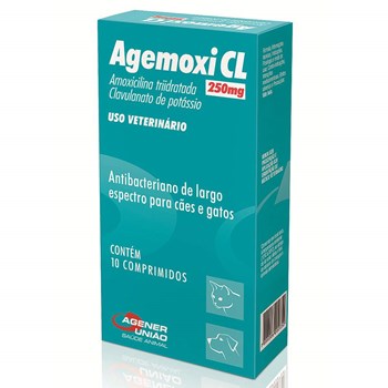 Agemoxi CL 250mg 10 comprimidos - Agener