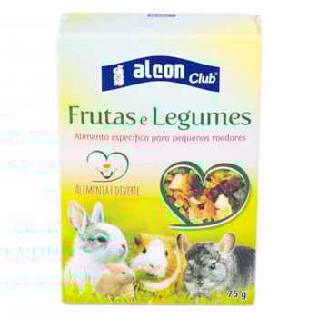 Alcon Club Roedores Frutas e Legumes 75g - Alcon Alcon Club Roedores Frutas e Legumes 75g - Alcon
