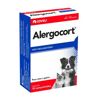 Alergocort Anti Inflamatório 10 comprimidos - Coveli