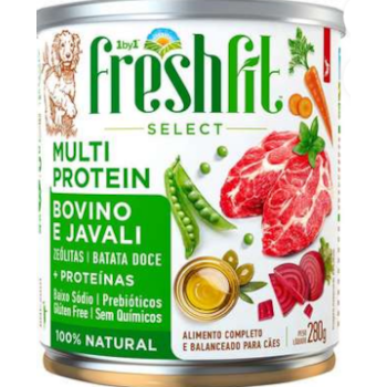Alimento Natural Freshfit Bovino e Javali Cães Adultos - Spin Alimento Natural Freshfit Bovino e Javali Cães Adultos - Spin
