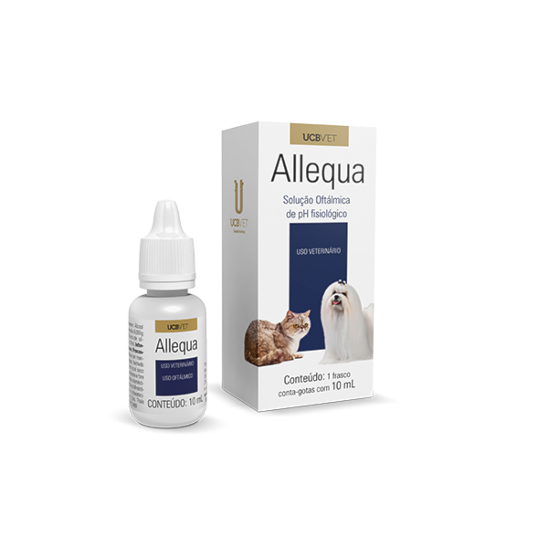 Allequa Solução Oftálmica de PH Fisiológico - Ucb Vet Allequa Solução Oftálmica de PH Fisiológico - Ucb Vet