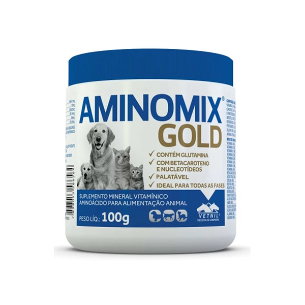 Aminomix Gold 100G - Vetnil
