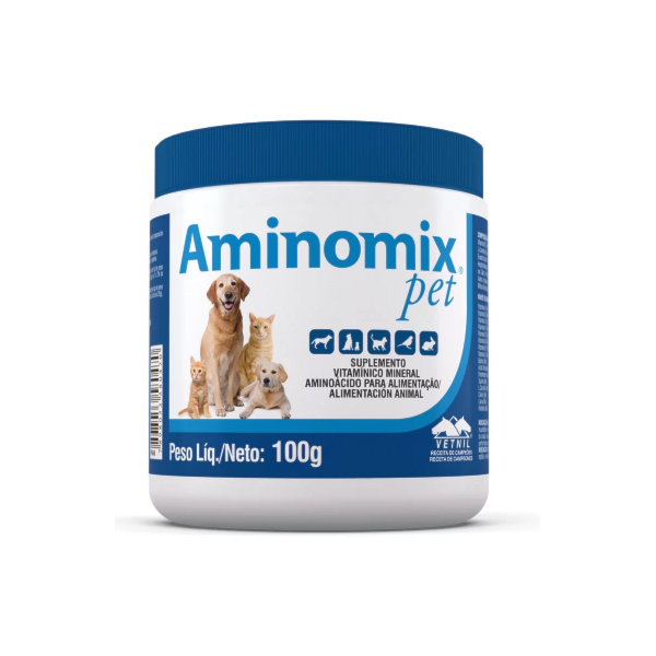 Aminomix Pet 100G - Vetnil Aminomix Pet 100G - Vetnil