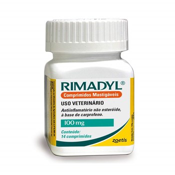Anti-Inflamatorio Rimadyl Cães 100 mg
