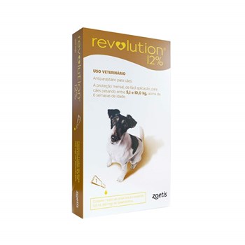 Antiparasitário Revolution Cães 5,1 a 10 kg