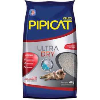 Areia Higienica Pipicat Ultra Dry