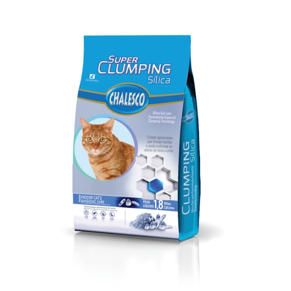 Areia Higienica Silica Chalesco Clumping Areia Higienica Silica Chalesco Clumping