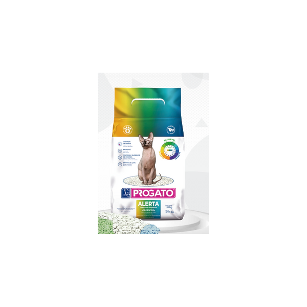Areia Para Gatos Alerta 1,8kg - Progato Areia Para Gatos Alerta 1,8kg - Progato
