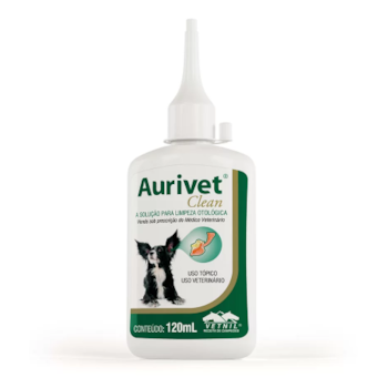 Aurivet Clean Otológica 50ml - Vetnil Aurivet Clean Otológica 50ml - Vetnil