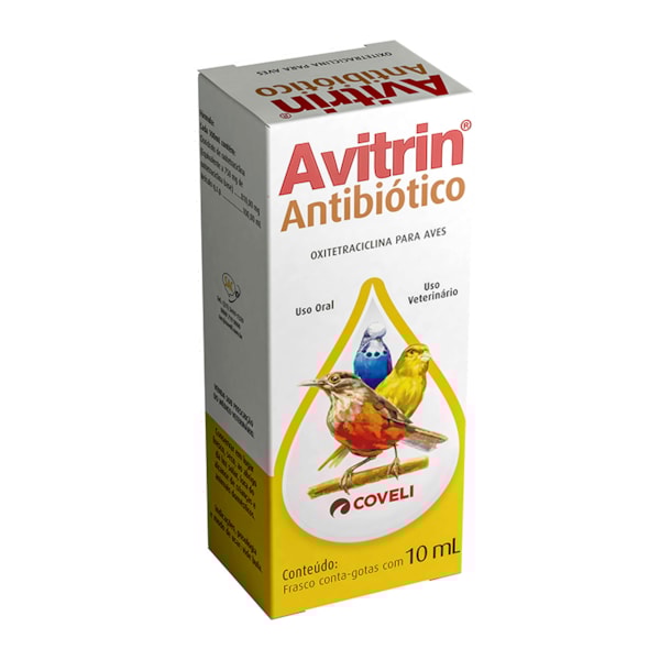 Avitrin Antibiótico 10ml - Coveli Avitrin Antibiótico 10ml - Coveli