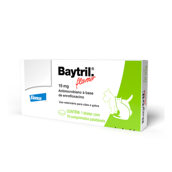 Baytril 15mg 10 comprimidos