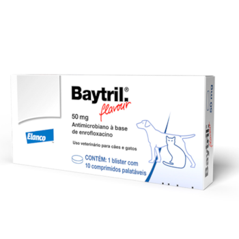 Baytril 50mg 10 comprimidos Baytril 50mg 10 comprimidos