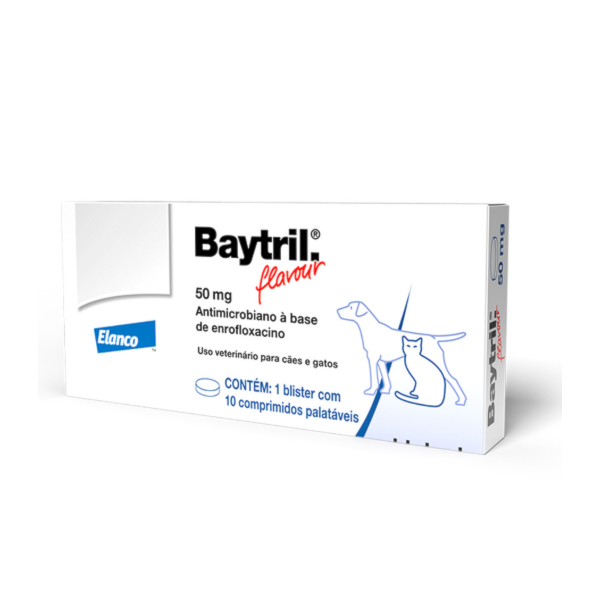 Baytril 50mg 10 comprimidos Baytril 50mg 10 comprimidos