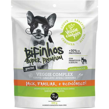 Bifinhos OhLàLà Veggie Complex Pack Familiar - Cães Adultos