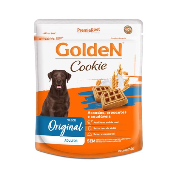 Biscoito Golden Cookie - Cães Adultos Biscoito Golden Cookie - Cães Adultos