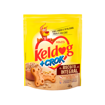 Biscoito Keldog + Crok Integral - Cães Adultos Biscoito Keldog + Crok Integral - Cães Adultos