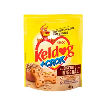 Biscoito Keldog + Crok Integral - Cães Adultos