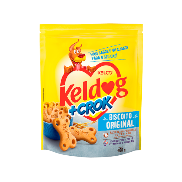 Biscoito Keldog + Crok Original - Cães Adultos Biscoito Keldog + Crok Original - Cães Adultos
