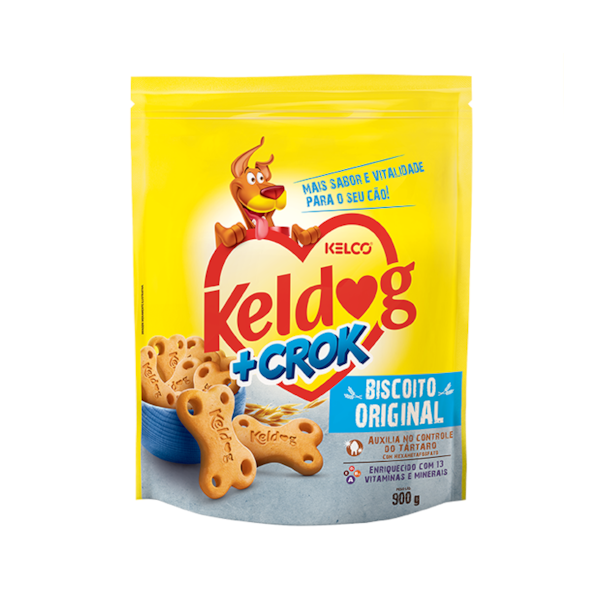 Biscoito Keldog + Crok Original - Cães Adultos