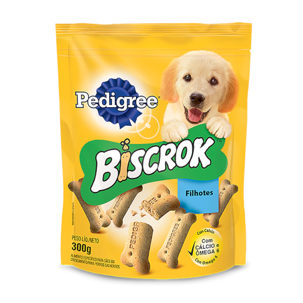 Biscoito Pedigree Biscrok - Cães Filhotes Biscoito Pedigree Biscrok - Cães Filhotes