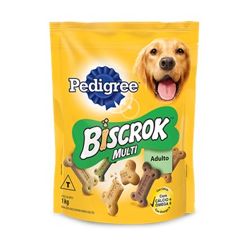 Biscoito Pedigree Biscrok Multi - Cães Adultos