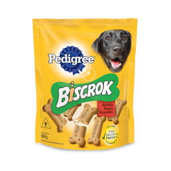 Biscoito Pedigree Biscrok Raças Grandes - Cães Adultos Biscoito Pedigree Biscrok Raças Grandes - Cães Adultos
