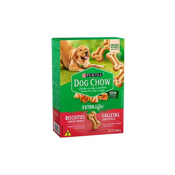 Biscoito Purina Dog Chow Buiscuit Maxi - Cães Adultos