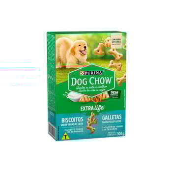 Biscoito Purina Dog Chow Carinhos Frango e Leite - Cães Filhotes Biscoito Purina Dog Chow Carinhos Frango e Leite - Cães Filhotes