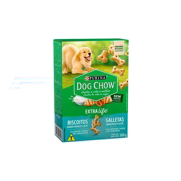 Biscoito Purina Dog Chow Carinhos Frango e Leite - Cães Filhotes Biscoito Purina Dog Chow Carinhos Frango e Leite - Cães Filhotes