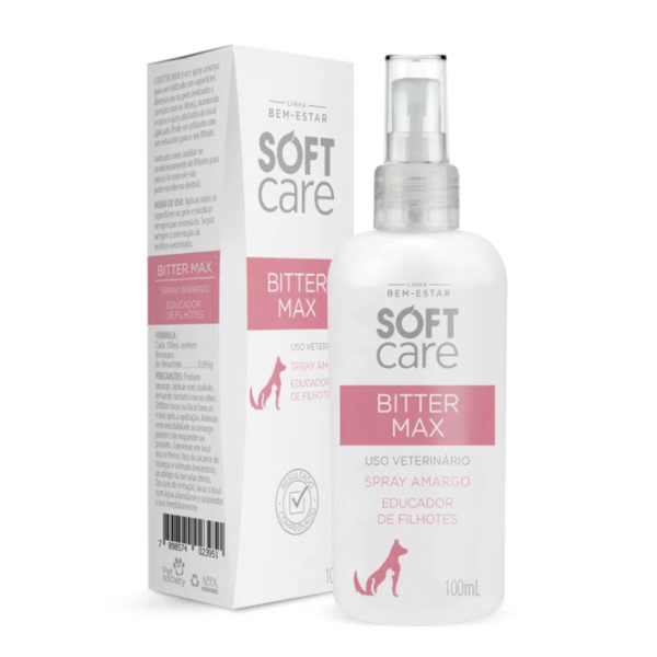 Bitter Max Spray Educador de Filhotes 100ml - Soft Care Bitter Max Spray Educador de Filhotes 100ml - Soft Care