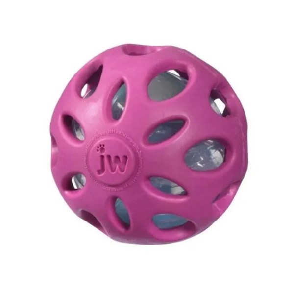 Bola Para Cães Crackle Ball G Rosa - JW