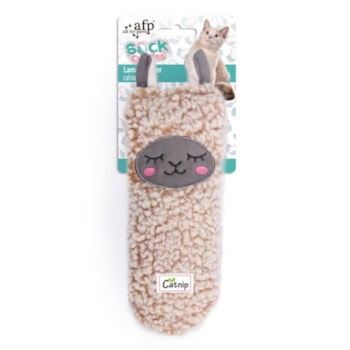 Brinquedo Gato Sock Lama Cuddler - Afp Brinquedo Gato Sock Lama Cuddler - Afp