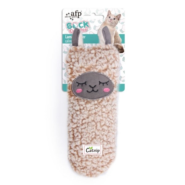 Brinquedo Gato Sock Lama Cuddler - Afp