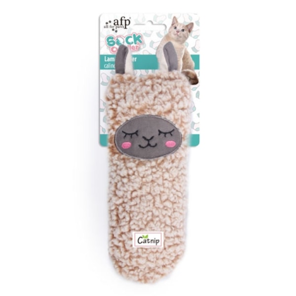 Brinquedo Gato Sock Lama Cuddler - Afp Brinquedo Gato Sock Lama Cuddler - Afp