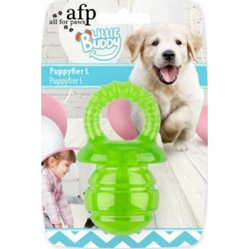 Brinquedo Para Cães Filhotes PuppyFier Verde - AFP