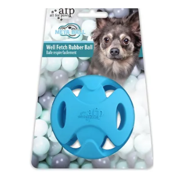 Brinquedo Para Cães Well Fetch Rubber Ball  - AFP Brinquedo Para Cães Well Fetch Rubber Ball  - AFP