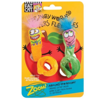 BRINQUEDO PARA GATO SPRINGY WORMS FAT CAT BRINQUEDO PARA GATO SPRINGY WORMS FAT CAT