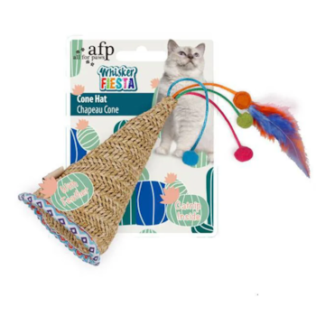 BRINQUEDO PARA GATOS AFP WHISKER CONE HAT