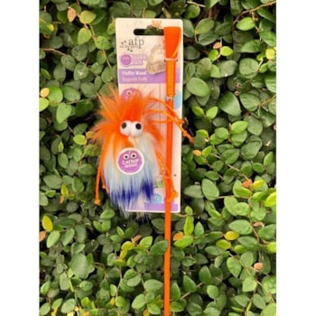 Brinquedo Varinha Afp Monstrinho Laranja Para Gatos Furry Ball - Afp Brinquedo Varinha Afp Monstrinho Laranja Para Gatos Furry Ball - Afp