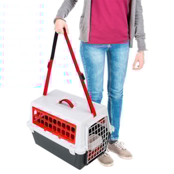 Caixa de Transporte Atlas 20 Trendy Plus - Ferplast Caixa de Transporte Atlas 20 Trendy Plus - Ferplast