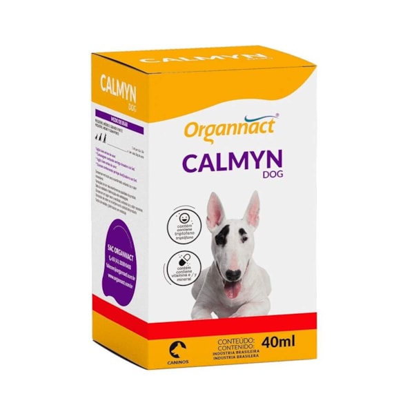 Calmyn Dog 40ml - Organnact Calmyn Dog 40ml - Organnact