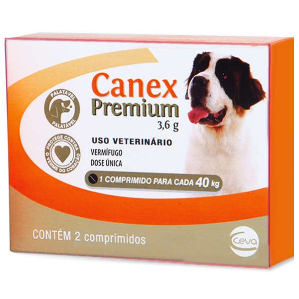 Canex Premium 40kg 2 comprimidos - Ceva