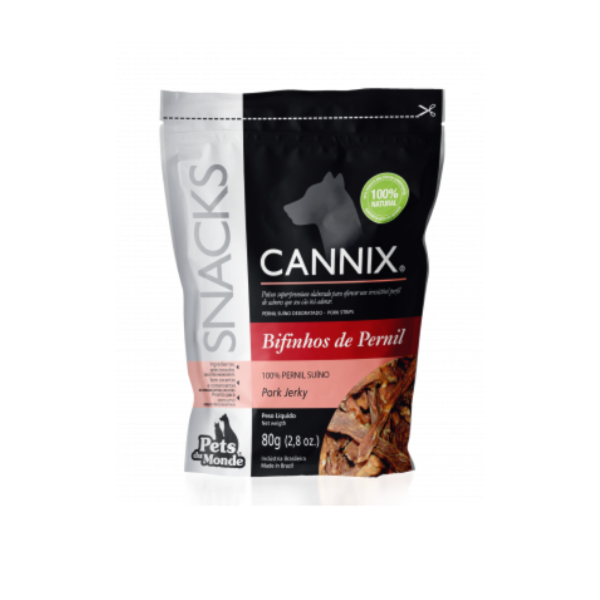 Cannix Bifinhos de Pernil 80g - Pets Du Monde Cannix Bifinhos de Pernil 80g - Pets Du Monde