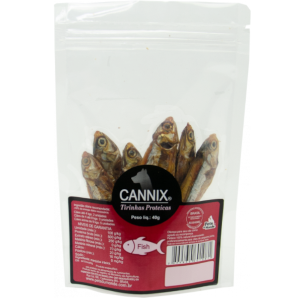 Cannix Manjubinha 40g - Pets Du Monde Cannix Manjubinha 40g - Pets Du Monde