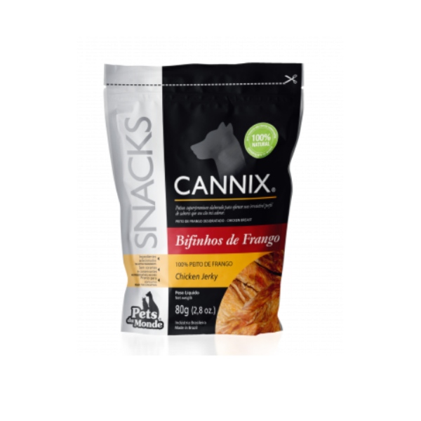 Cannix Peito de Frango 80g - Pets Du Monde Cannix Peito de Frango 80g - Pets Du Monde
