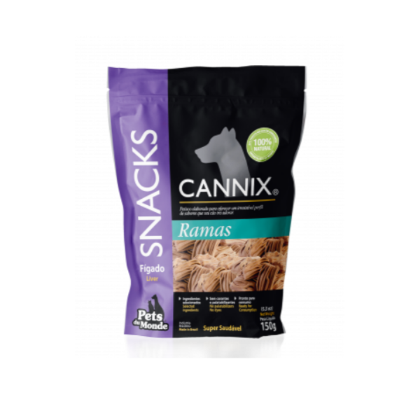 Cannix Ramas de Fígado 150g - Pets Du Monde Cannix Ramas de Fígado 150g - Pets Du Monde