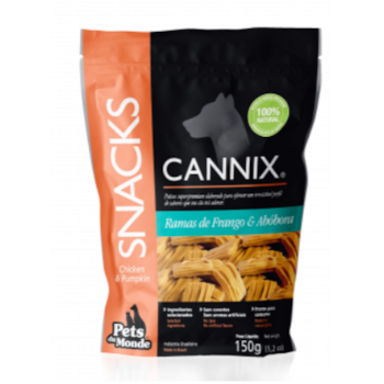 Cannix Ramas de Frango e Abóbora 150g - Cannix Cannix Ramas de Frango e Abóbora 150g - Cannix
