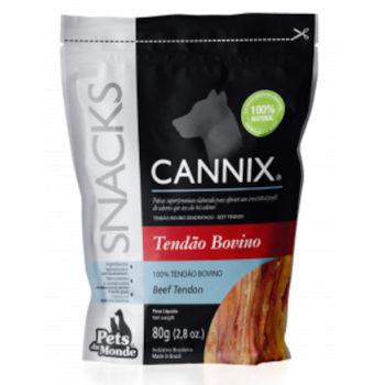 Cannix Tendão Bovino 80g - Pets Du Monde