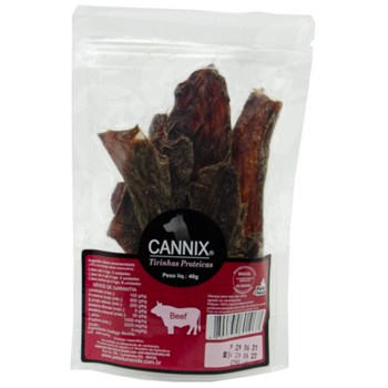 Cannix Tirinhas de Carne 40g - Pets Du Monde