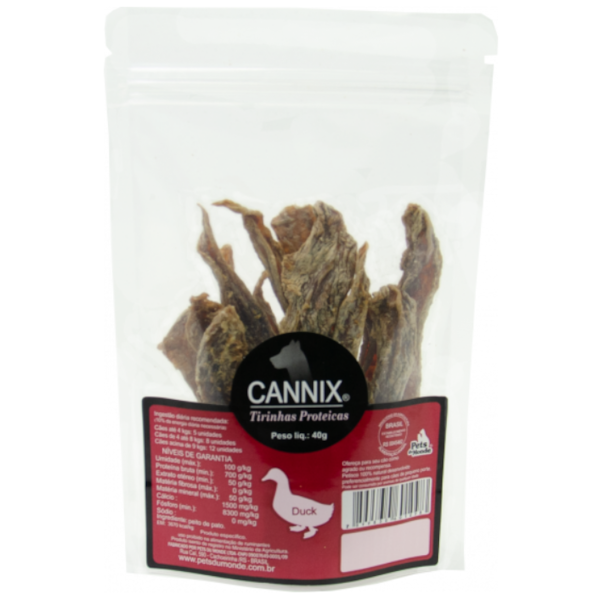 Cannix Tirinhas de Pato 40g - Duck Cannix Tirinhas de Pato 40g - Duck